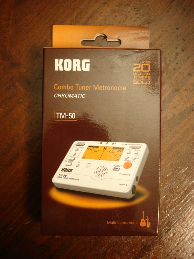 Korg TM-50 二合一節拍器，附調音器功能，白 1