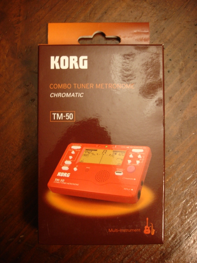 Korg TM-50 二合一節拍器，附調音器功能，紅 1